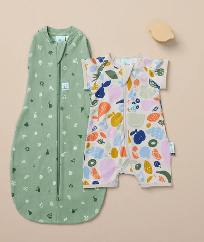 ErgoPouch Australia Short Sleeve Layers 0.2 TOG - Fruit Salad