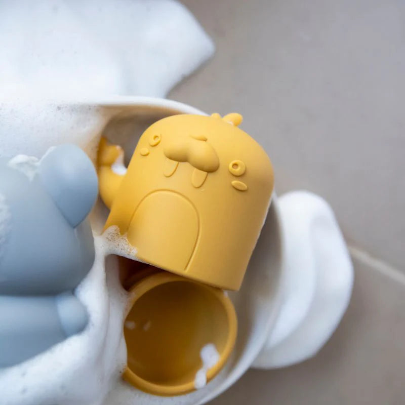 All 4 Ella Silicone Bath Toys - Squeezy Animal Friends