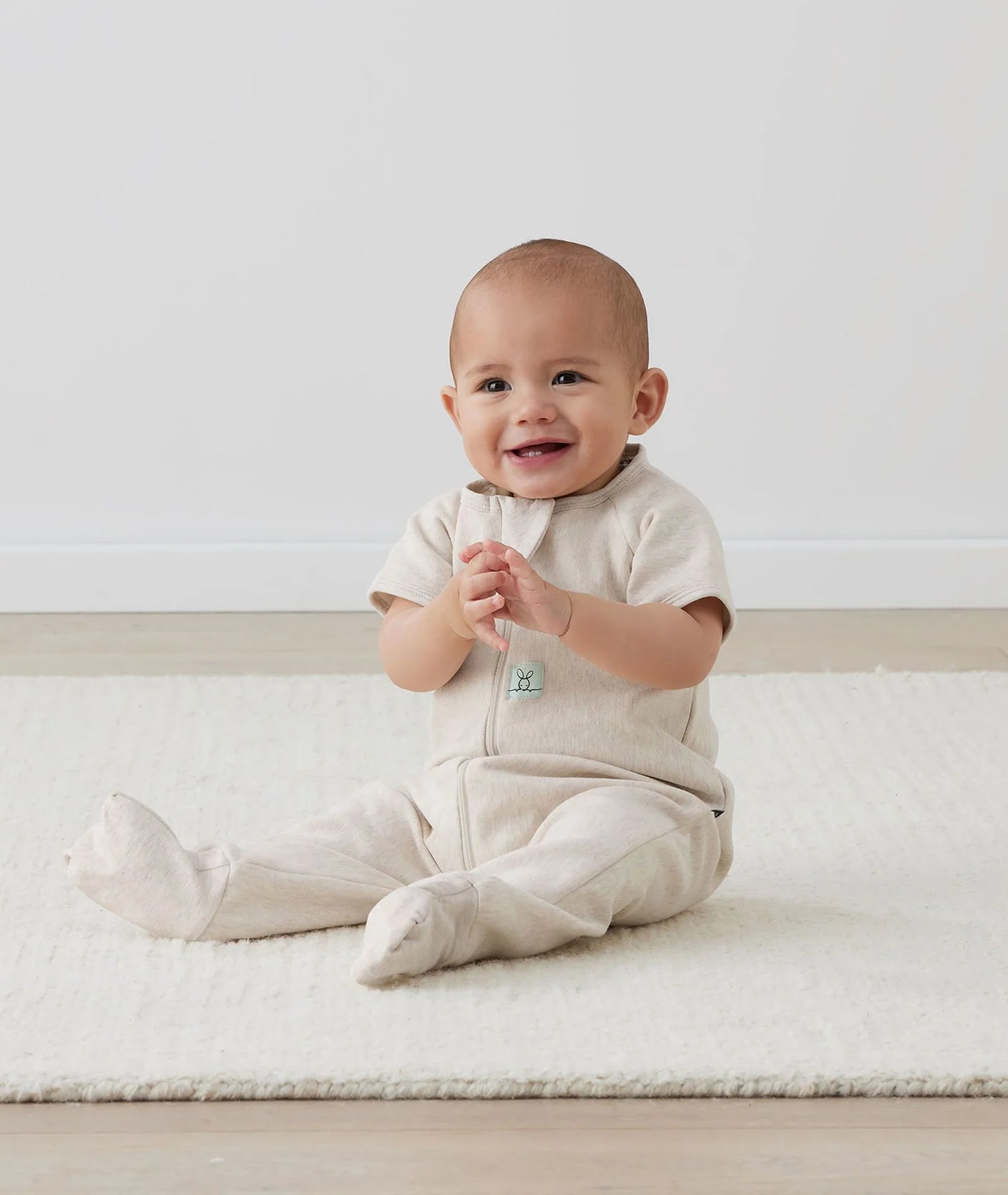 ergoPouch Australia Sleep Onesie 1.0 TOG - Oatmeal Marle