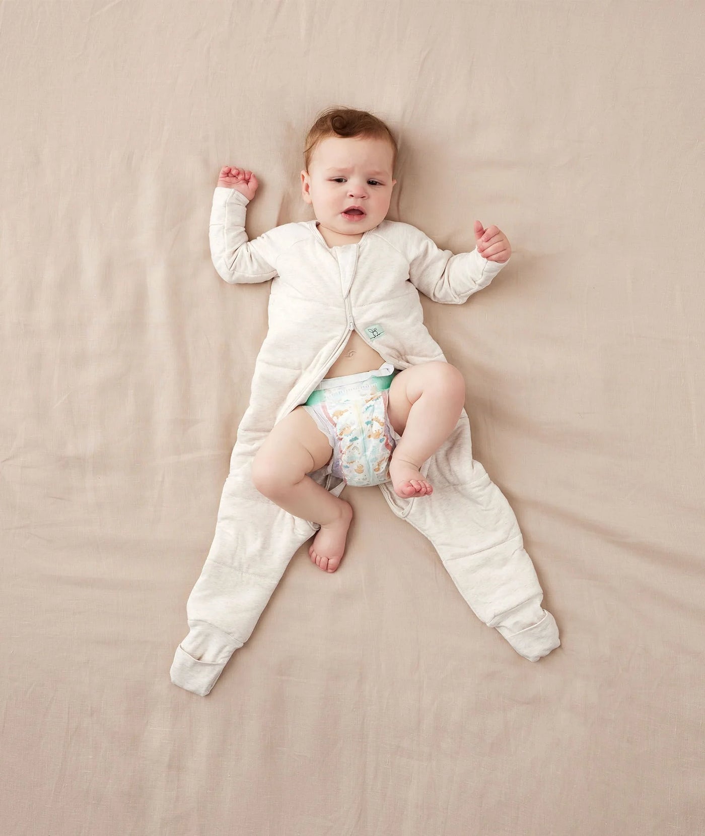 ergoPouch Australia Sleep Onesie 3.5 TOG - Oatmeal Marle