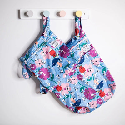 Monarch Mini Wet Bag - Snoopy In Bloom