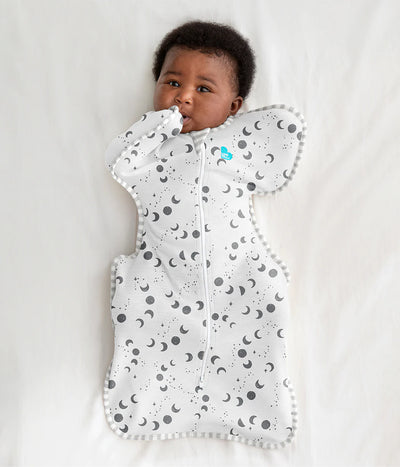 Love To Dream Swaddle Up™ Bamboo Lite 0.2 TOG - White Moonscape