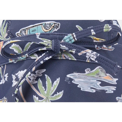 Toshi Swim Baby Flap Cap Classic - Surf Twilight