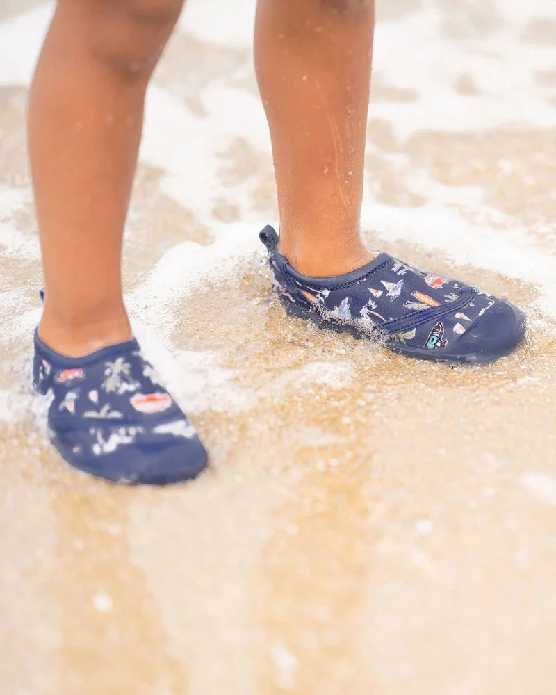 Toshi Swim Baby Reef Booties Classic - Surf Twilight