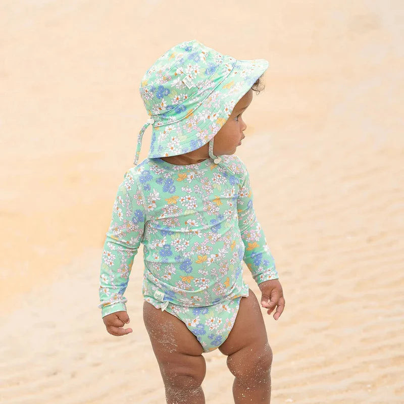 Toshi Swim Baby Sunhat Classic - Sea Blossom