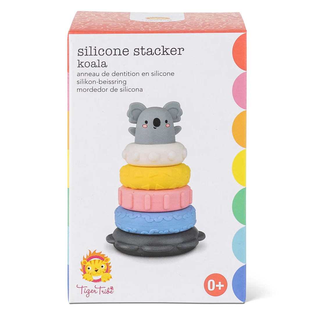 Tiger Tribe Silicone Stacker - Koala