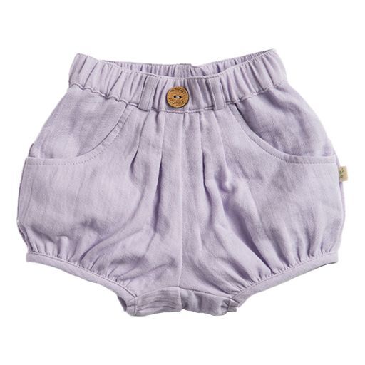 Tiny Twig Girls Shorts - Very Peri Crinkle