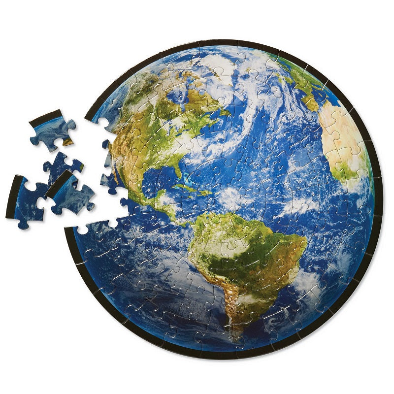 Tiger Tribe Tin Space 100 Piece Puzzles - Earth