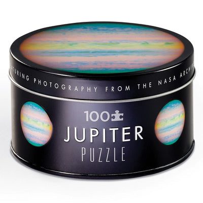 Tiger Tribe Tin Space 100 Piece Puzzles - Jupiter