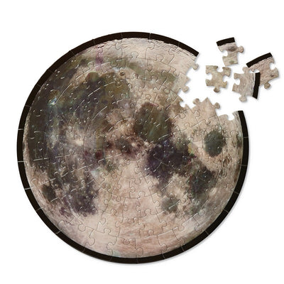 Tiger Tribe Tin Space 100 Piece Puzzles - Moon