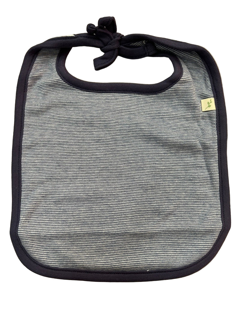 Tiny Twig Bib - Navy Stripes