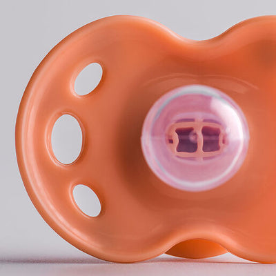 Tommee Tippee Fun Friends Soother 2 Pack 6-18 months - Peach Pack