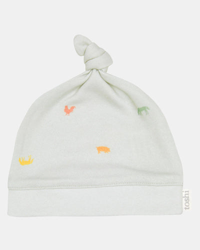 Toshi Baby Beanie Classic - Barn Buddies Ash