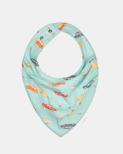 Toshi Baby Bib Bandana Classic - Wagon Wheels