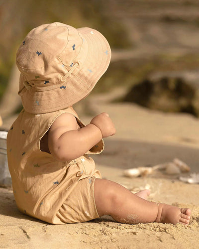 Toshi Baby Romper Nomad - Puppy