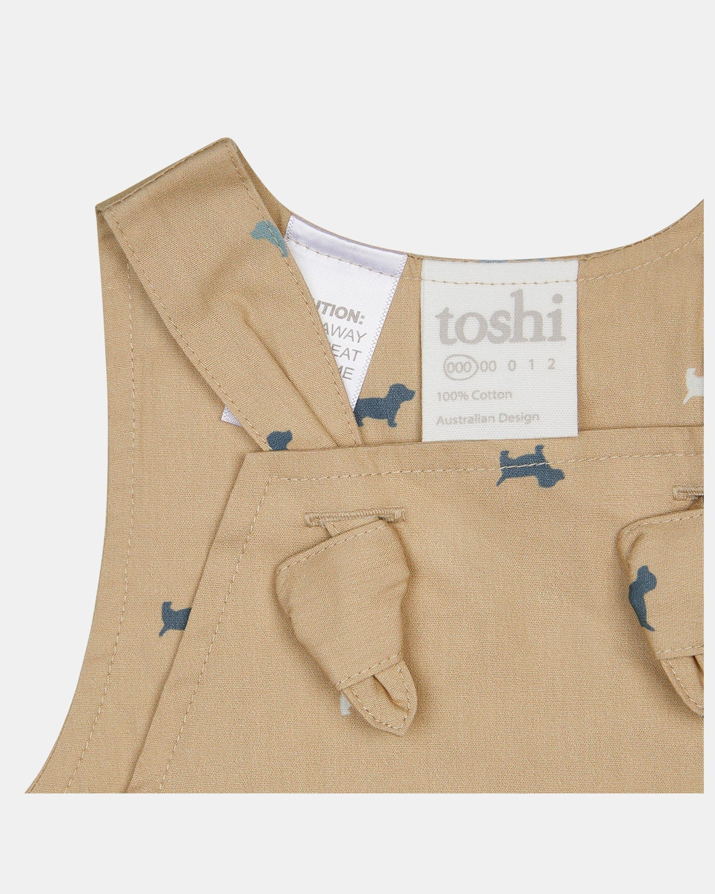 Toshi Baby Romper Nomad - Puppy