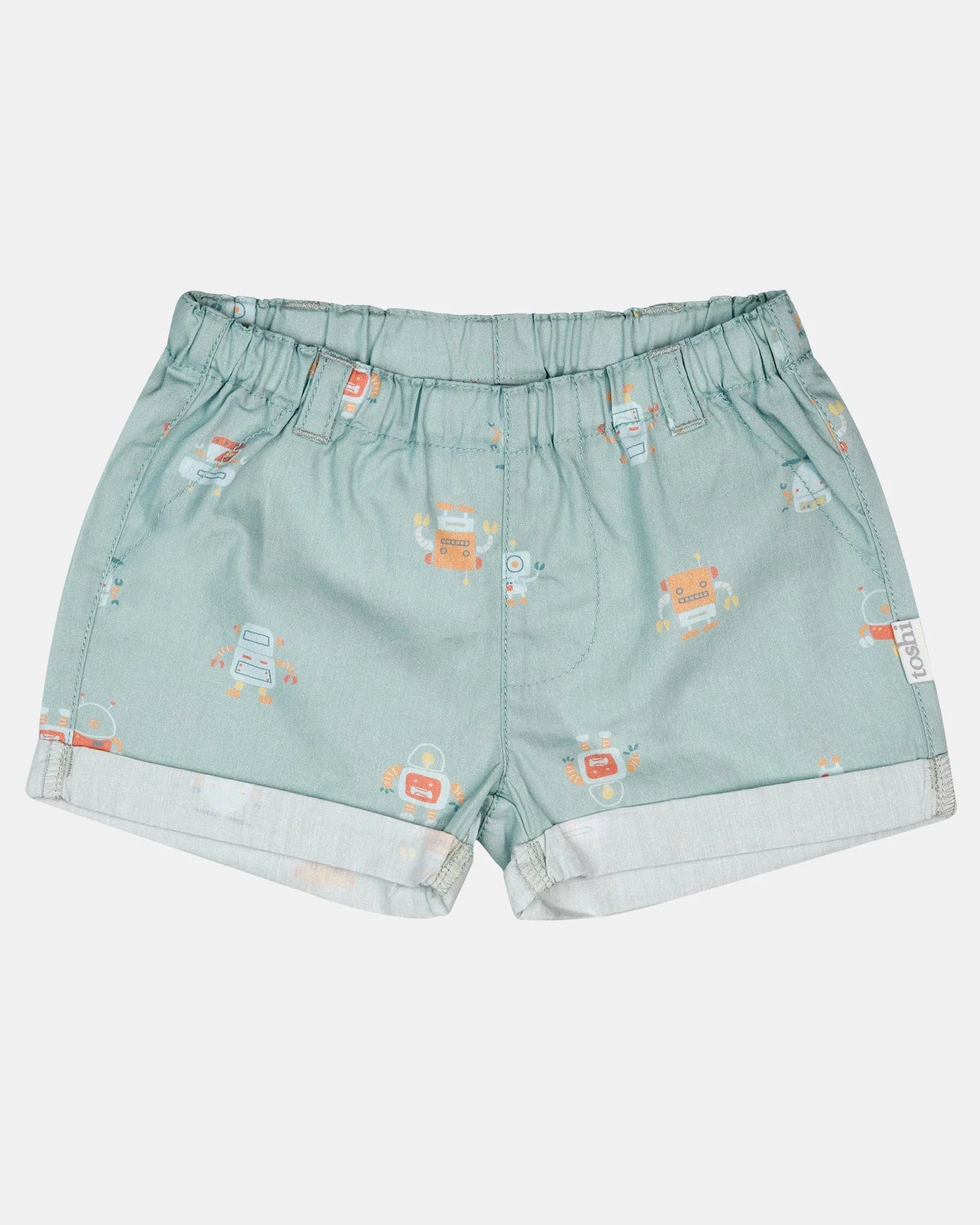 Toshi Baby Shorts Joyride - Robots
