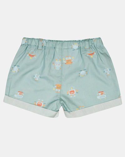 Toshi Baby Shorts Joyride - Robots