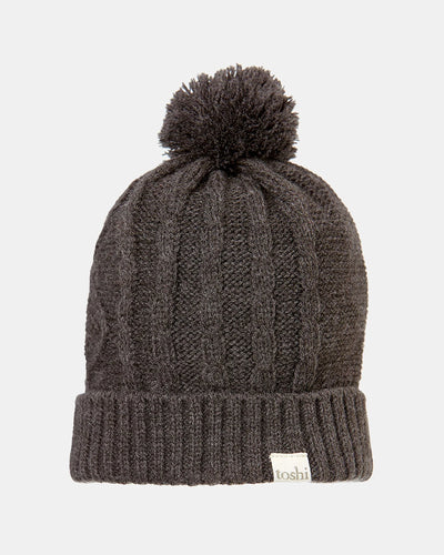Toshi Beanie Brussels - Charcoal