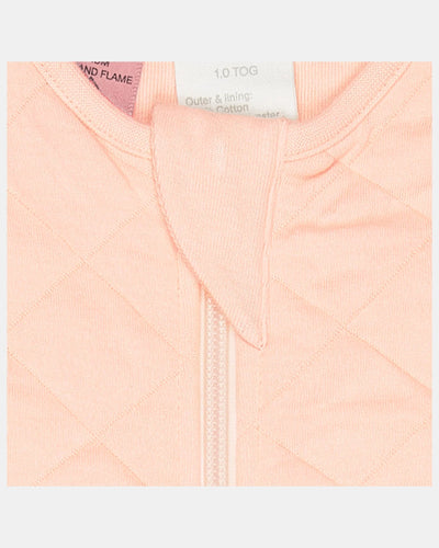 Toshi Dreamtime Organic Baby Sleep Bag Sleeveless 1.0 TOG -  Blush