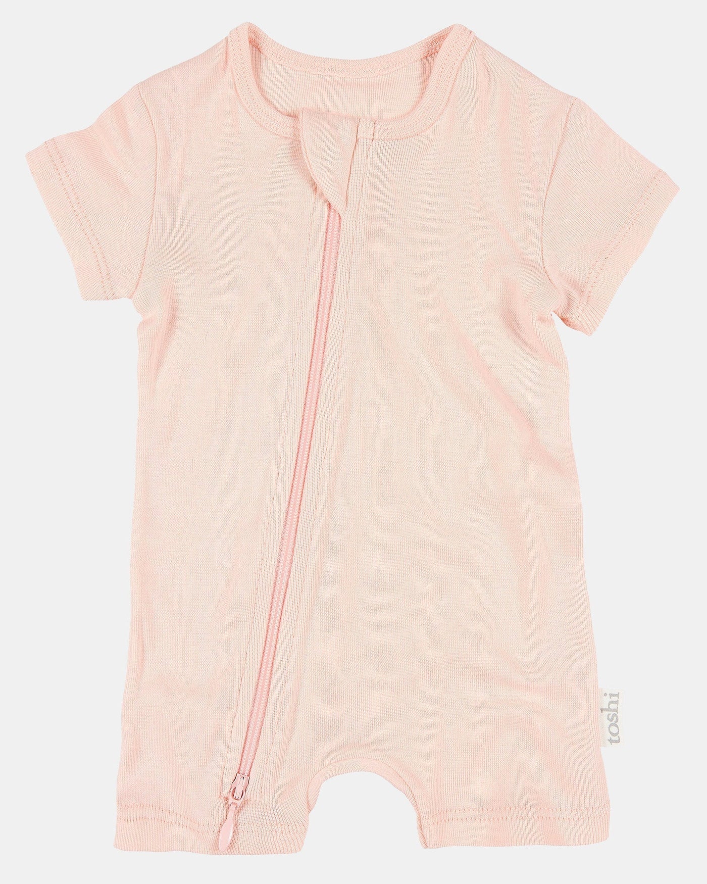 Toshi Dreamtime Organic Onesie Short Sleeve - Blush