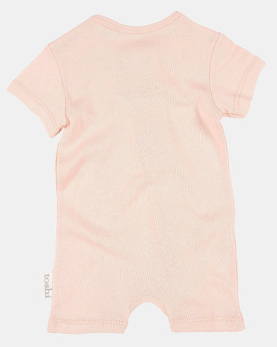 Toshi Dreamtime Organic Onesie Short Sleeve - Blush
