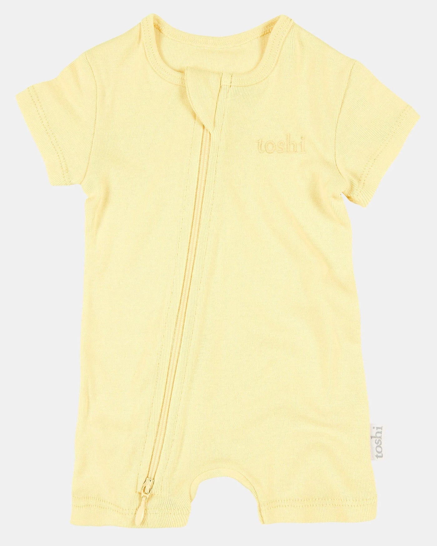 Toshi Dreamtime Organic Onesie Short Sleeve - Buttercup