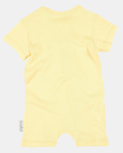 Toshi Dreamtime Organic Onesie Short Sleeve - Buttercup