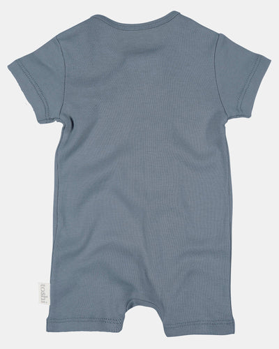 Toshi Dreamtime Organic Onesie Short Sleeve - Moonlight