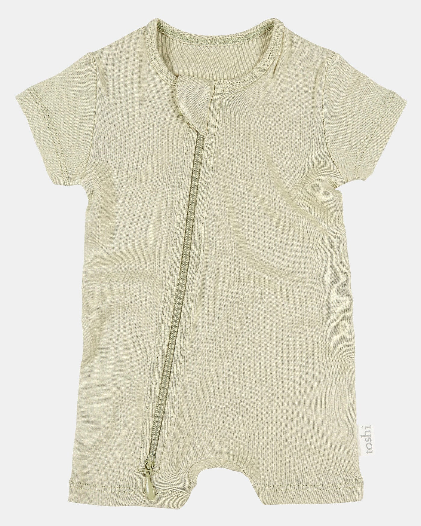 Toshi Dreamtime Organic Onesie Short Sleeve - Thyme