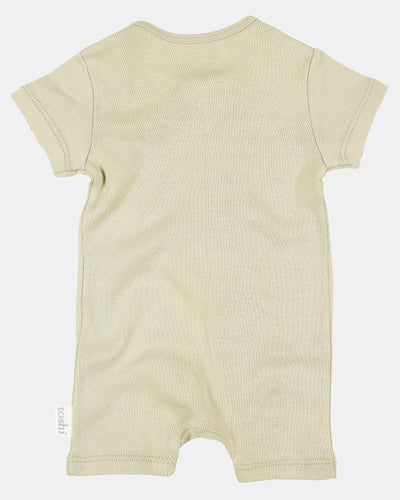 Toshi Dreamtime Organic Onesie Short Sleeve - Thyme