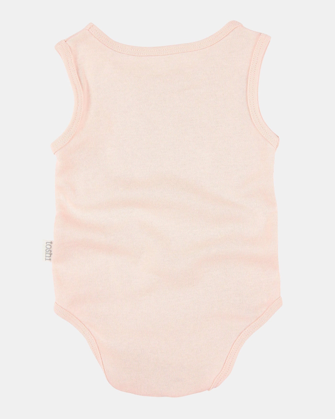 Toshi Dreamtime Organic Onesie Singlet - Blush