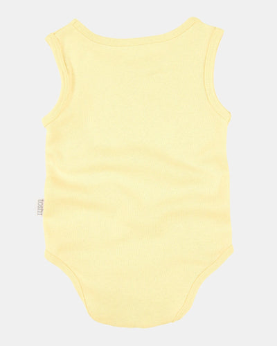 Toshi Dreamtime Organic Onesie Singlet - Buttercup