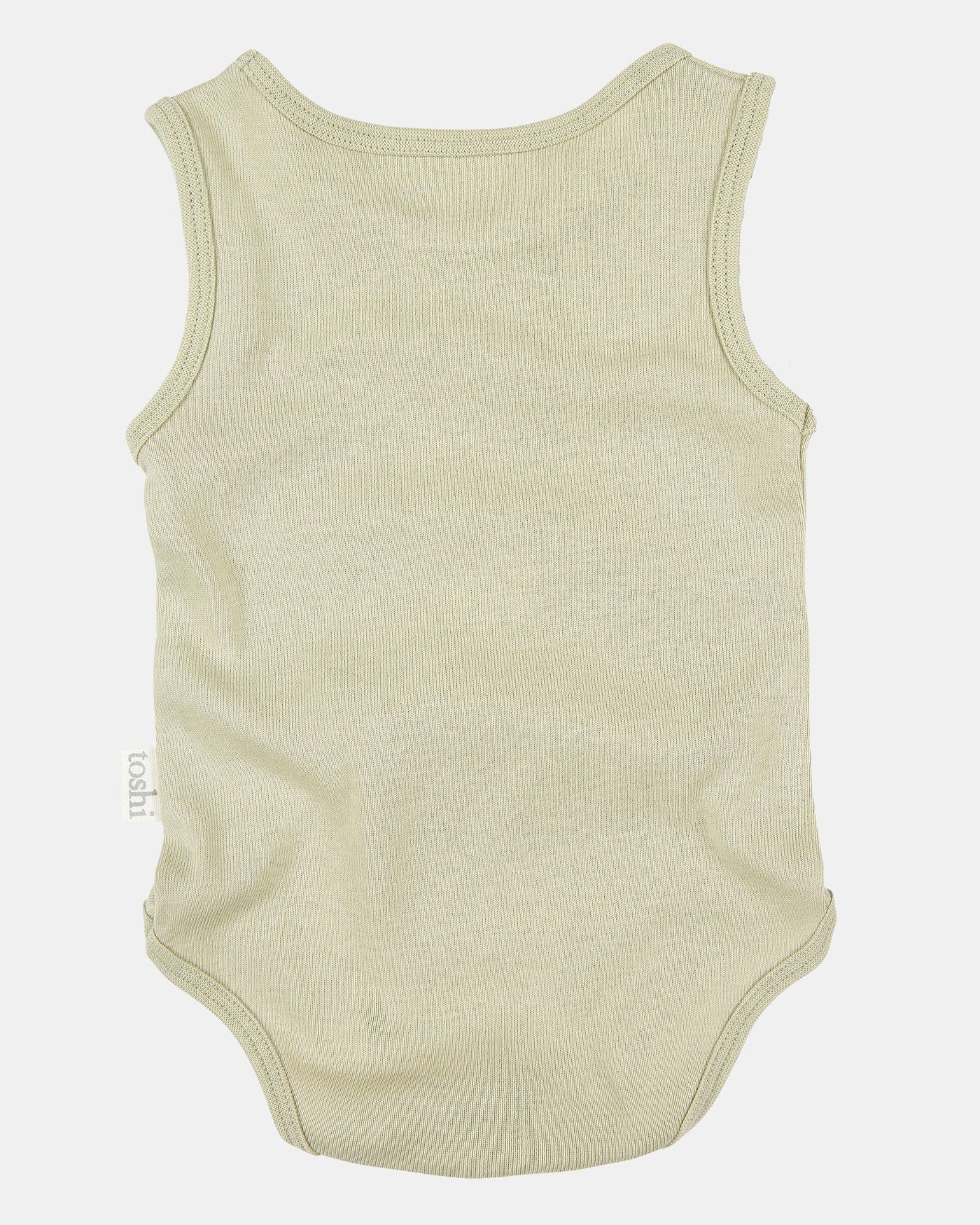 Toshi Dreamtime Organic Onesie Singlet - Thyme