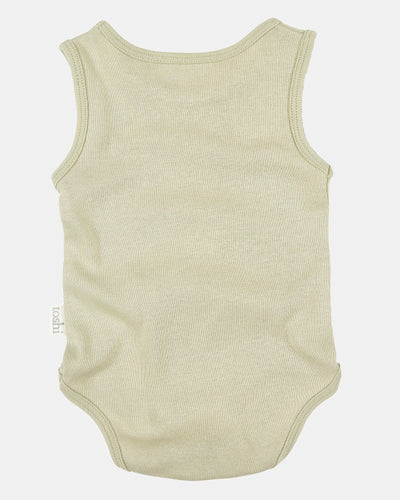 Toshi Dreamtime Organic Onesie Singlet - Thyme