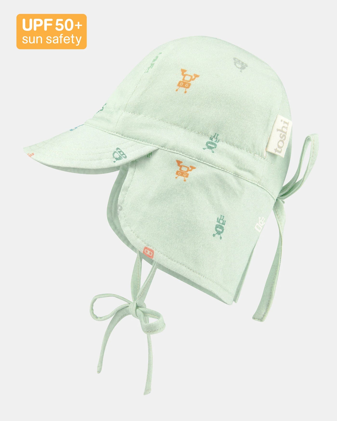 Toshi Flap Cap Bambini - Cyborg Thyme