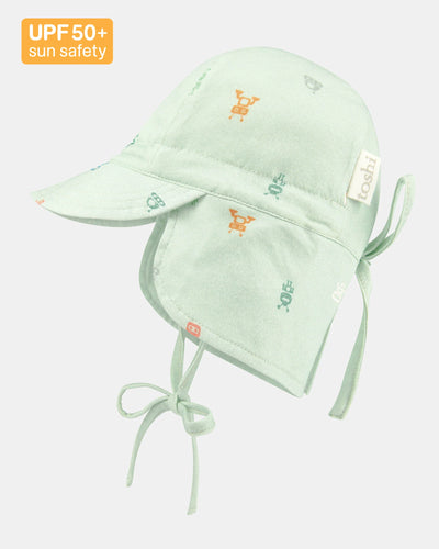 Toshi Flap Cap Bambini - Cyborg Thyme