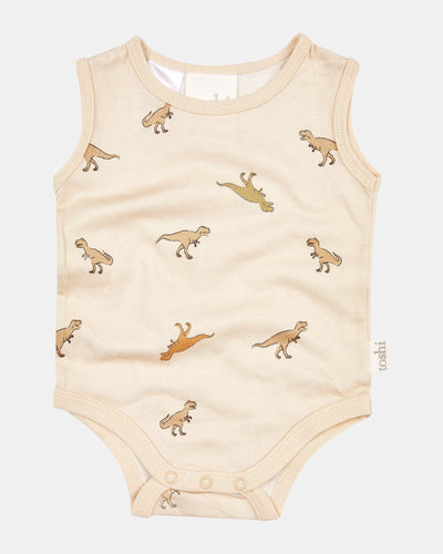 Toshi Onesie Singlet Classic - Dinosauria