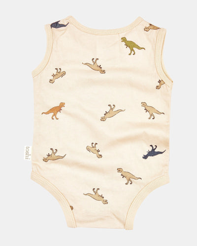 Toshi Onesie Singlet Classic - Dinosauria