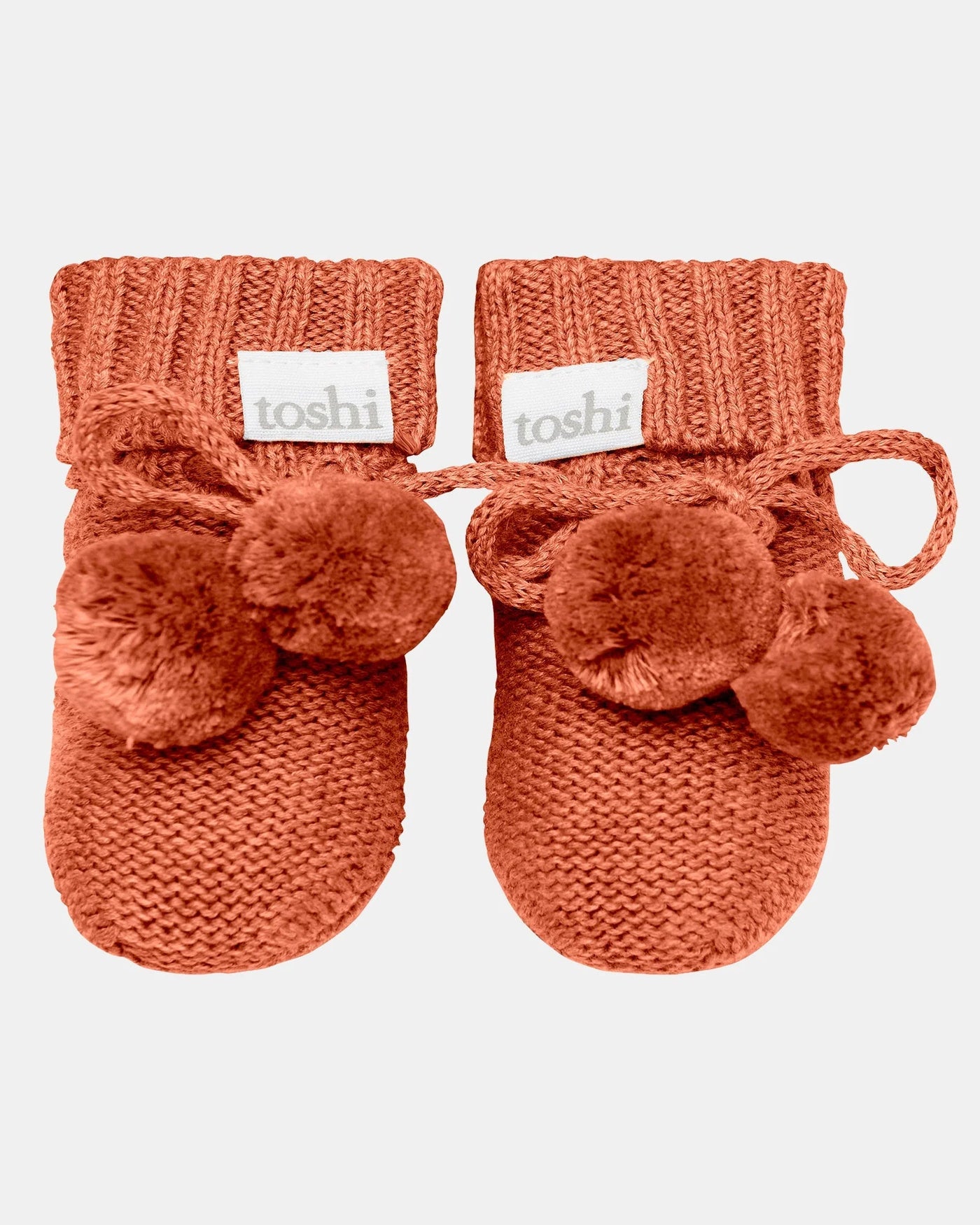 Toshi Organic Booties Marley - Saffron
