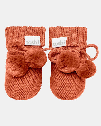 Toshi Organic Booties Marley - Saffron
