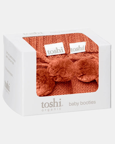 Toshi Organic Booties Marley - Saffron