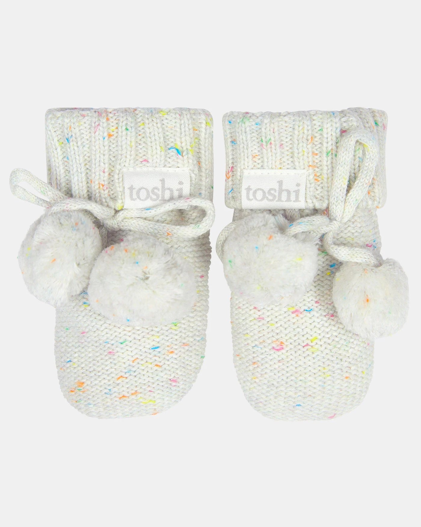 Toshi Organic Booties Marley - Snowflake