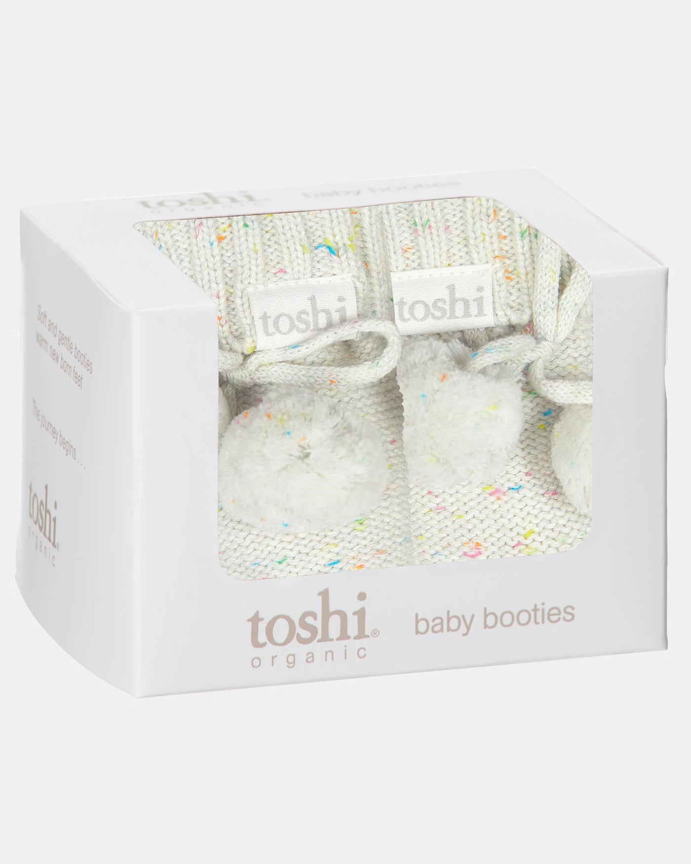 Toshi Organic Booties Marley - Snowflake