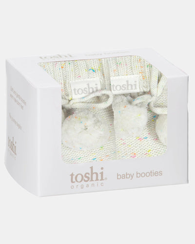 Toshi Organic Booties Marley - Snowflake