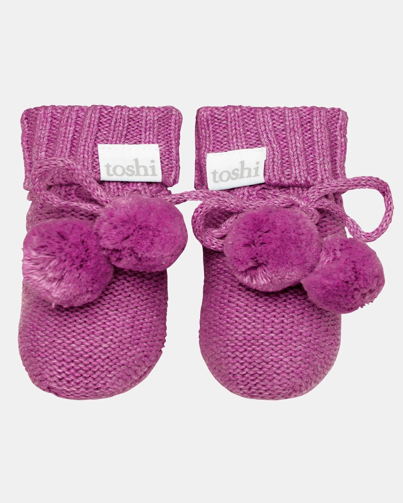 Toshi Organic Booties Marley - Violet