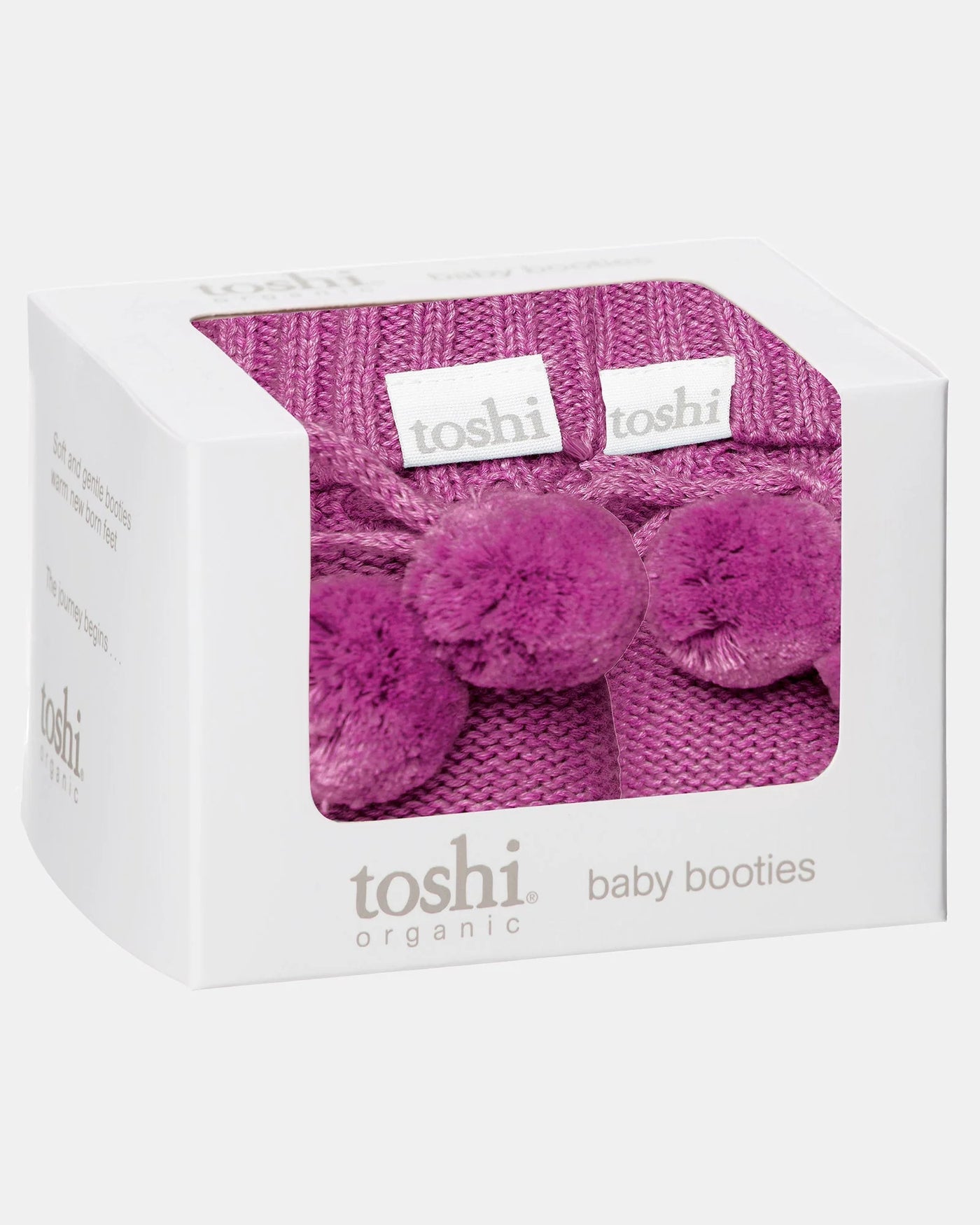 Toshi Organic Booties Marley - Violet