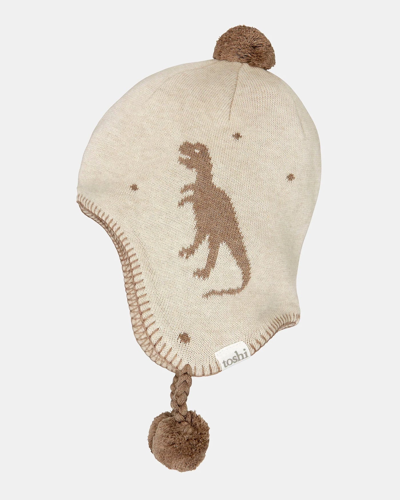 Toshi Organic Earmuff Storytime - T-Rex