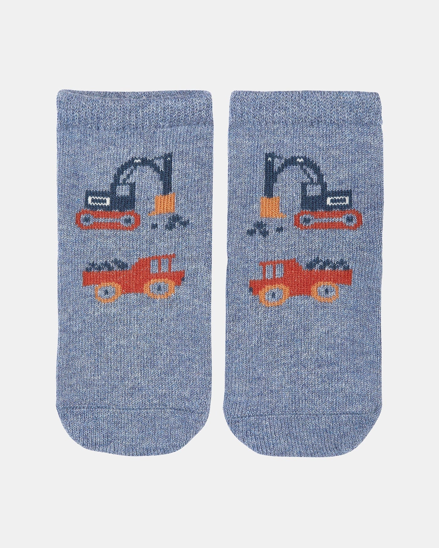Toshi Organic Socks Ankle Jacquard - Big Diggers