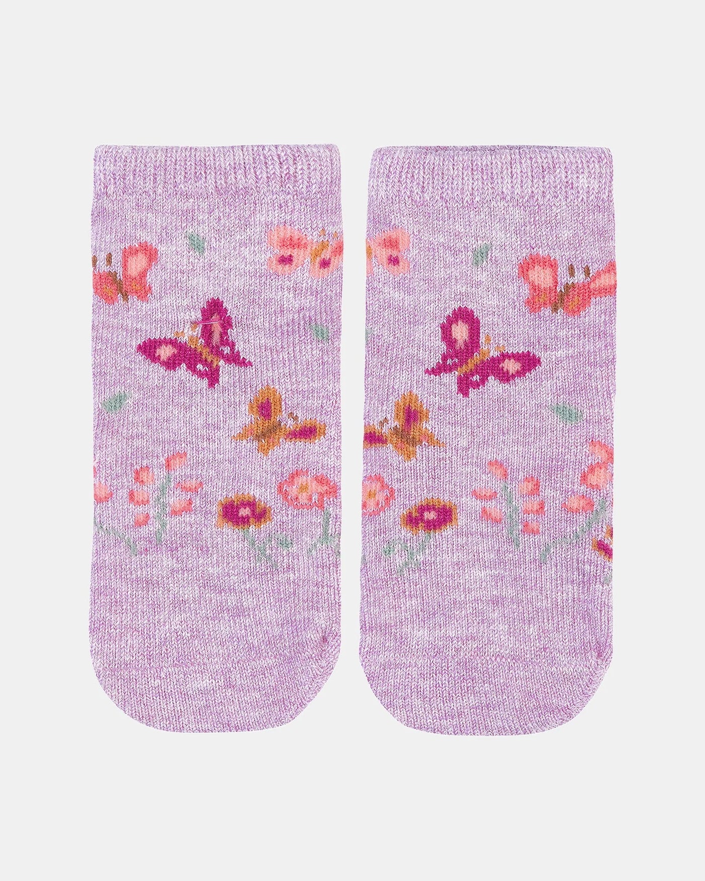 Toshi Organic Baby Socks Jacquard - Lavandula